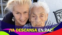 Doña Eva Mange, abuelita de Thalía, ya puede descasar en paz