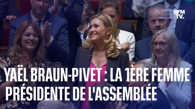 Qui est Yaël Braun-Pivet, la première femme à la tête de l'Assemblée nationale