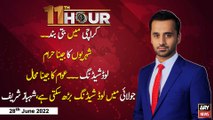 11th Hour | Waseem Badami | ARY News | 28th June 2022