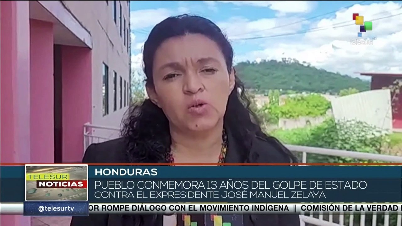 En Honduras conmemoran aniversario de Golpe de Estado a Zelaya