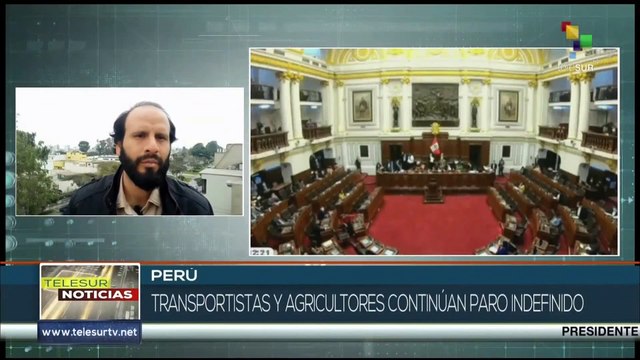 Perú: Agricultores y transportistas sostienen paro indefinido