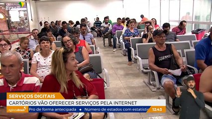 Download Video: Serviços digitais cartórios vão oferecer serviços pela internet