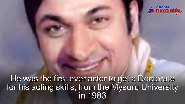 6 things you cannot forget about the legendary Dr Rajkumar