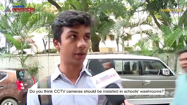 Is the installation of CCTV cameras inside school washrooms, a violation of privacy?