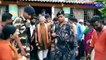 Rail officer touches feet of Dilip Ghosh at Kharagpur