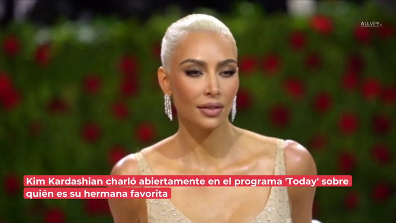 ¿Es Kourtney o acaso Kendall? Kim Kardashian revela con cuál de sus hermanas tiene mejor relación