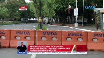 Seguridad malapit sa National Museum, bantay-sarado isang araw bago ang inagurasyon | UB