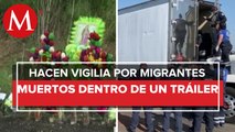 Suman 51 migrantes muertos hallados en tráiler en San Antonio, Texas