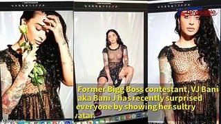 Bani J wears a transparent sheer dress to look sultry, fails miserably