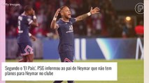 Neymar deve deixar PSG por decisão do próprio clube: 'Indisciplina na rotina de treinos'