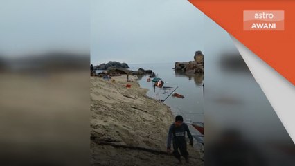 Muara Cetek | Nelayan tidak dapat turun ke laut