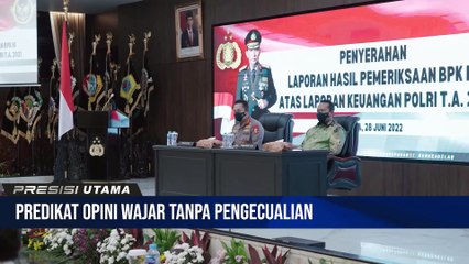 Raih WTP Sembilan Kali Berturut-turut, Kapolri Komitmen Penggunaan Keuangan Negara Secara Transparan