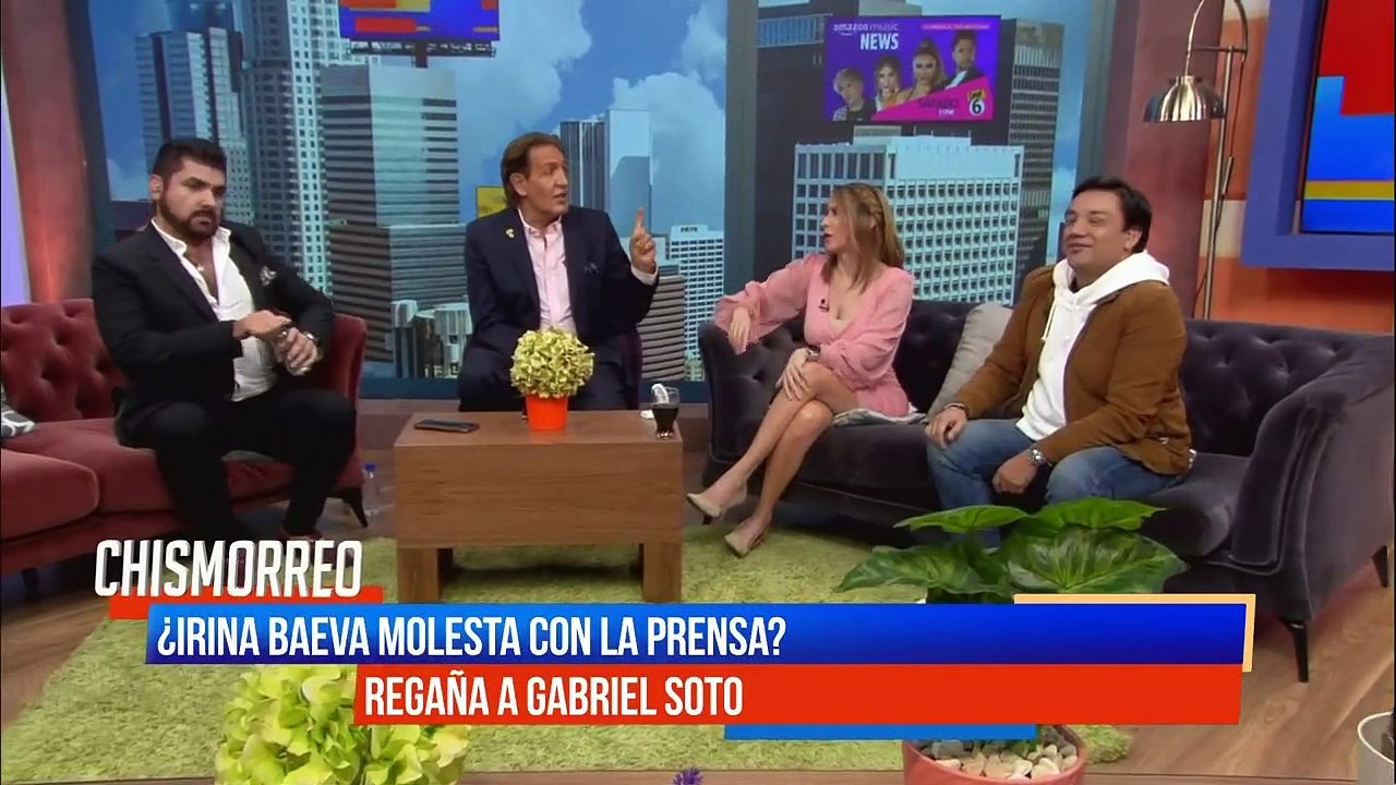 Irina Baeva ¿Molesta con la prensa?