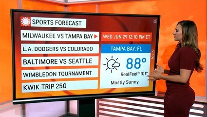Your sports forecast for June 29