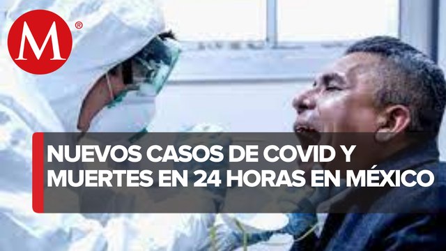 México suma 20 mil 959 nuevos casos de covid y 42 muertes en 24 horas