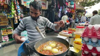 Mumbai Special Tadka Bhurji Pav _ Indian Street Food-(1080p)