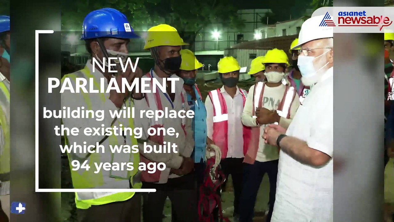WATCH: PM Modi's unscheduled visit to new Parliament construction site