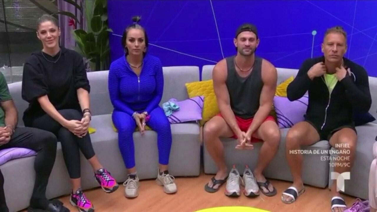La Casa De Los Famosos 2 Capitulo 42 Prueba De Lider  Rafa Llama Niurko a Nacho