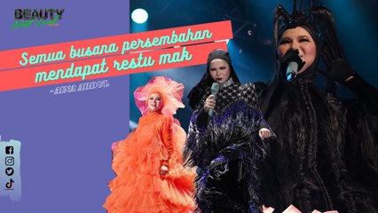 Semua Busana Konsert Dapat Restu Ma - Aina Abdul