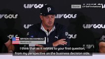 DeChambeau to donate extra LIV money to charity