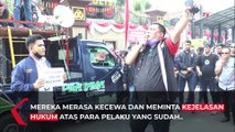 Ratusan Korban Investasi Bodong Unjuk Rasa di Depan Mabes Polri