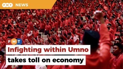 Umno infighting taking toll on economy, says think tank