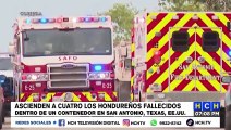 Identifican a cuatro hondureños que fallecieron dentro de un contenedor en San Antonio, Texas, EEUU