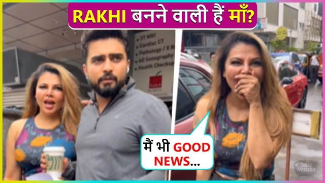 Rakhi Sawant Pregnant ? Visits A Hospital With Boyfriend Adil Khan