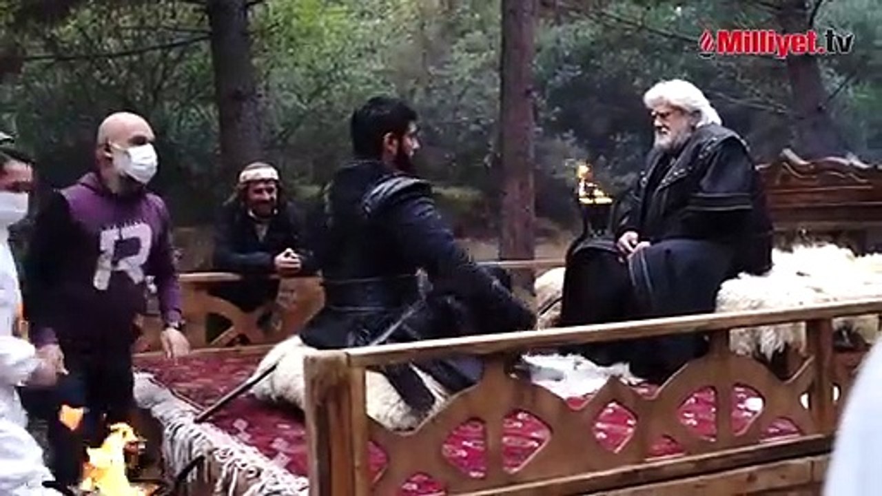 Mehmet Bozdağ paylaştı! İşte Cüneyt Arkın'ın son kamera arkası görüntüleri