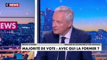 Bruno Le Maire : «J’appelle les Républicains à faire preuve de sens des responsabilités»