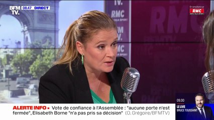 Olivia Grégoire: "Ce n'est pas une option pour nous. Ni impôts, ni dette, on a été clair"