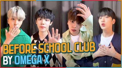 [After School Club] Before School Club by OMEGA X (오메가엑스의 오프닝 인사 비하인드)