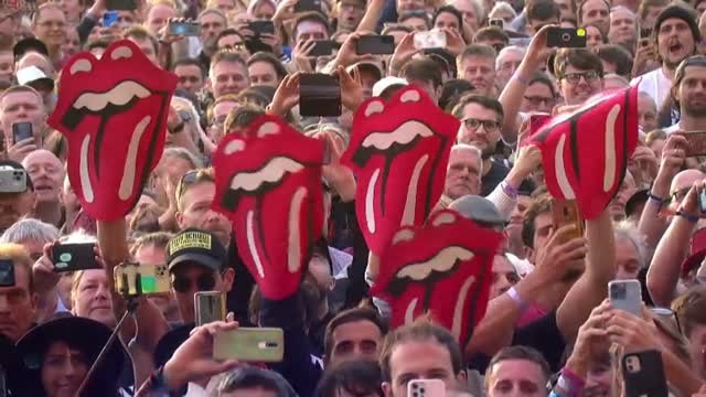 Los Rolling Stones triunfan ante miles de personas en Hyde Park