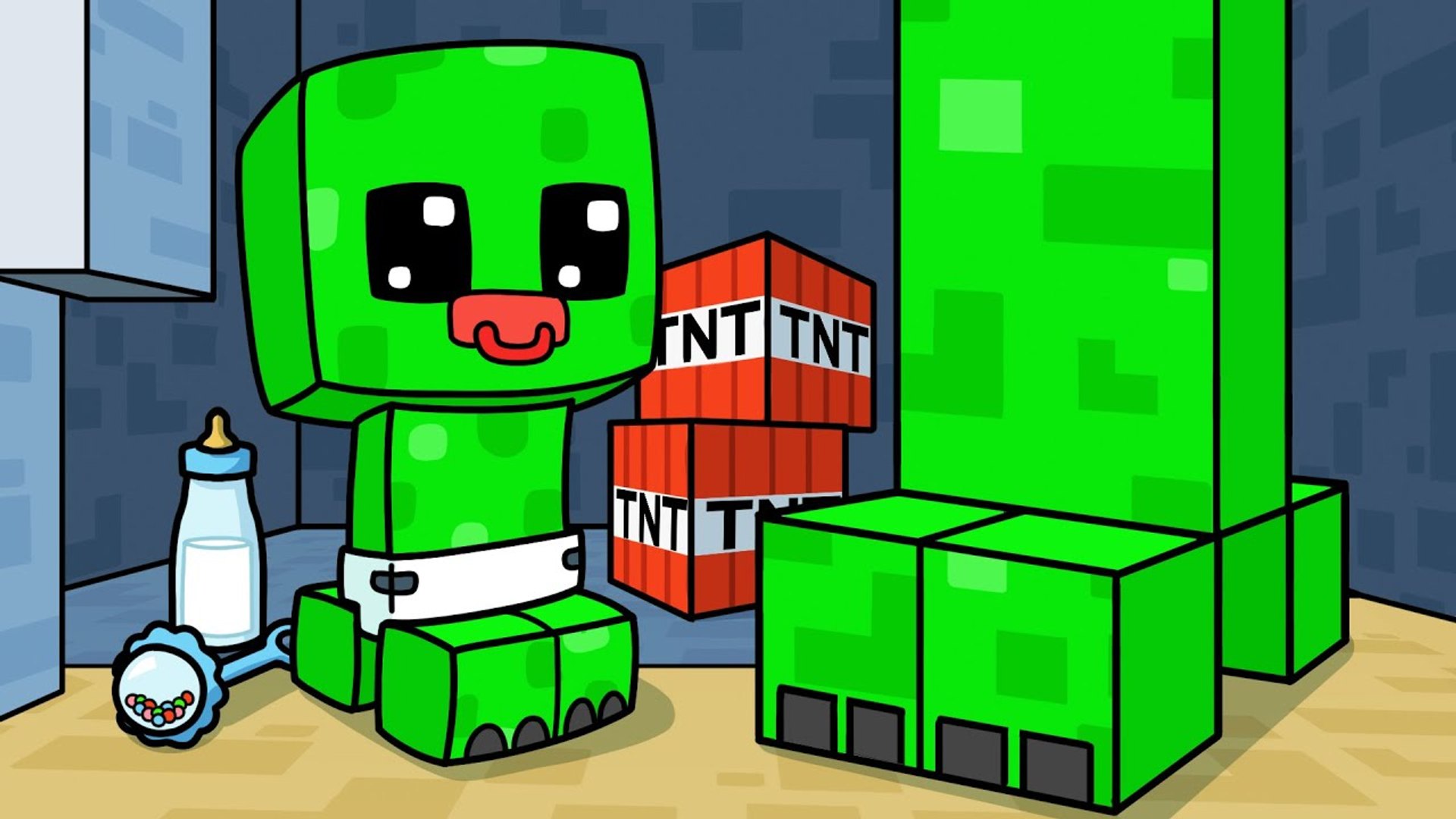 minecraft creeper in real life