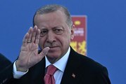 Cumhurbaşkanı Erdoğan, NATO Zirvesi için fuar alanında