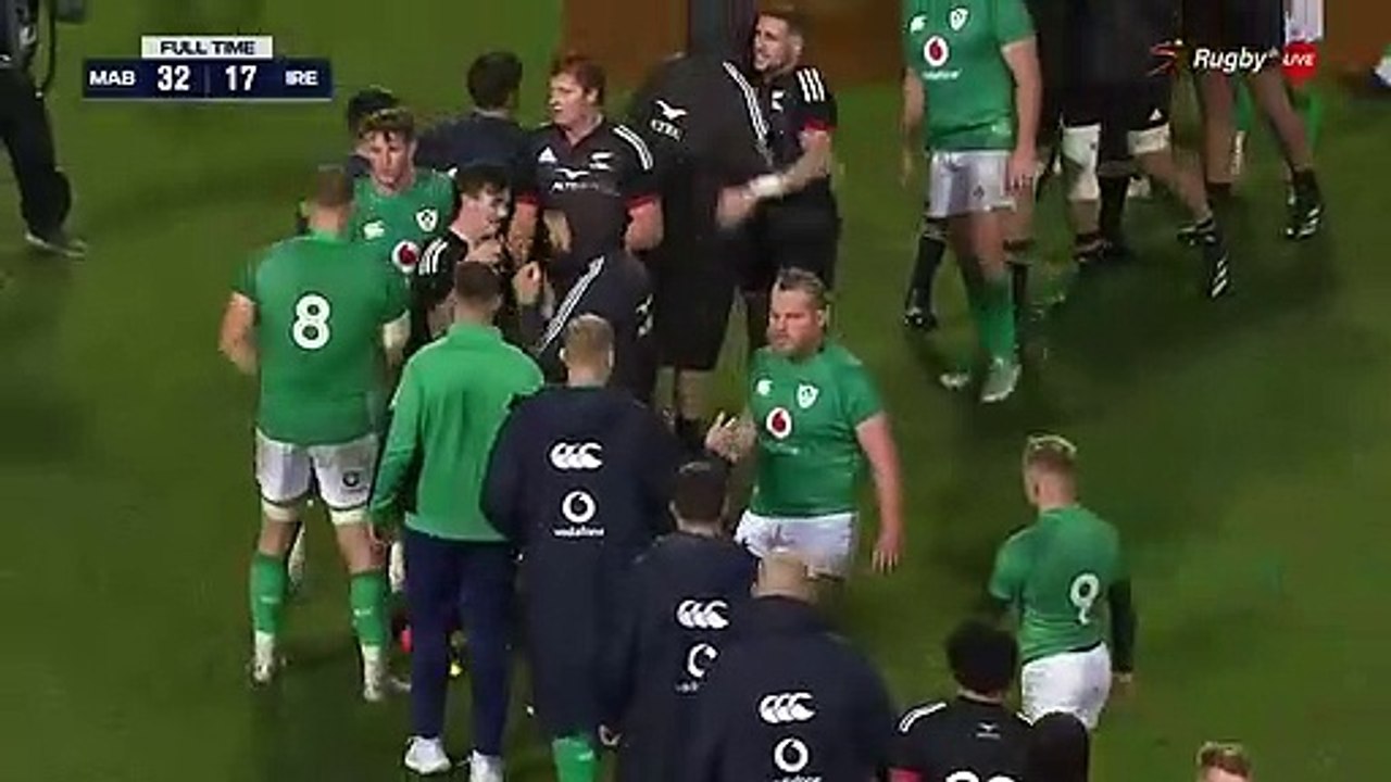 Maori All Blacks - Ireland - Post Match Celebrations and Interviews  2022-06-29