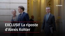 EXCLUSIF La riposte d'Alexis Kohler