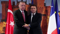 NATO Zirvesi öncesi Cumhurbaşkanı Erdoğan ile Macron’dan kritik görüşme