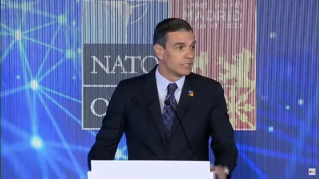 Pedro Sánchez, en el arranque de la Cumbre de la OTAN: Putin, no vas a ganar