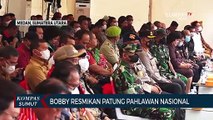 Wali Kota Medan Bobby Nasution Resmikan Patung Pahlawan Nasional Jamin Ginting