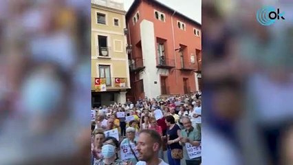 El cierre de una planta en el hospital de Onteniente prende la revuelta contra la Sanidad de Puig