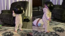 'Baby girl's unintentional Darth Vader cosplay is the cutest thing you'll see today '