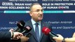 Adalet Bakanı Bekir Bozdağ, Ankara’da basın mensuplarının gündeme ilişkin sorularını yanıtladı