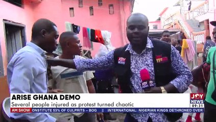 Arise Ghana Demonstration: Police deployed to El-Wak Stadium for day two of protest - AM Show