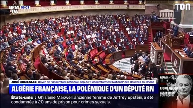 Les propos d'un député sur l'Algérie à l'Assemblée Nationale font scandale !