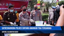 Polres Sintang Gelar Press Release Sekaligus Pemusnahan Barang Bukti Narkoba