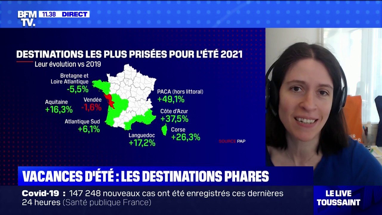 Quelle sont les destinations les plus prisées en France cet été? BFMTV répond à vos questions