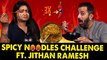 Spicy Noodles Challenge Ft Jithan Ramesh | 3X Spicy Noodles | Shalu Shamu Vlogs