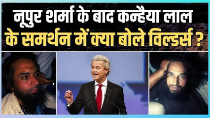 नूपुर शर्मा का समर्थन करने वाले डच सांसद गीर्ट विल्डर्स ने कन्हैया लाल की हत्या पर क्या कहा है?