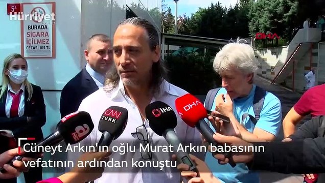 Cüneyt Arkın'ın oğlu Murat Arkın babasının vefatının ardından konuştu